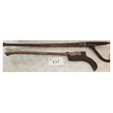 Log Roller & Branch Axe/Hook or Ditch Bark Blade
