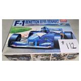 F1 Benetton B195 Renault 1:20 Scale, Unassembled