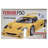 Ferrari F50 1:24 Scale, Partially Assembled