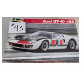 Ford GT-40 #98 1:24 Scale, Unassembled