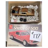 ï¿½68 Shelby GT 500, Only 2 Tires, 1:25 Scale,