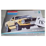 ï¿½70 Boss 302 Mustang 1:24 Scale, Unassembled
