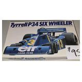 Tyrrell P34 Six Wheeler 1:20 Scale, Unassembled