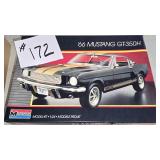 ï¿½66 Mustang GT 350H 1:24 Scale, Unassembled