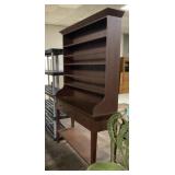 Display Hutch W/Plate Rail Display Hutch W/Plate Rail