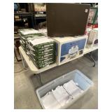 UNUSED Copy Paper, Fax Machine, Samsonite UNUSED Copy Paper, Fax Machine, Samsonite