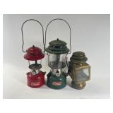 2 Coleman Lanterns, Carriage Light 2 Coleman Lanterns, Carriage Light