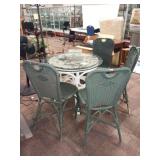 Wicker Table & Chairs Wicker Table & Chairs