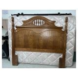 Serta Queen Mattress, Headboard & Rail Serta Queen Mattress, Headboard & Rail