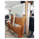 Queen Bed, Mattress, Complete Queen Bed, Mattress, Complete