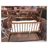 Oak Hill Furniture Rocking Crib Oak Hill Furniture Rocking Crib