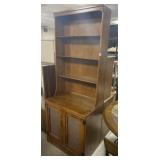 Wood Cabinet with Hutch Wood Cabinet with Hutch