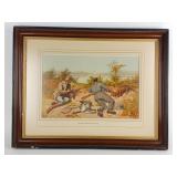15 Antique Sporting Prints, 15 Antique Sporting Prints,