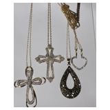 5 Diamond and 14K Necklaces 5 Diamond and 14K Necklaces