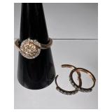 10k Gold ring & earrings 10k Gold ring & earrings