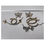 10k earrings & necklace 10k earrings & necklace