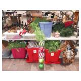 Christmas Decor, Greens, Ornaments Christmas Decor, Greens, Ornaments