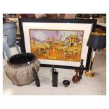 Rahmat Framed Print, Planter, Lamp, Figurines Rahmat Framed Print, Planter, Lamp, Figurines