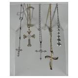 5 Sterling necklaces 5 Sterling necklaces