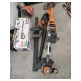 Worx Battery Op Blowers & Trimmer Worx Battery Op Blowers & Trimmer