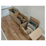 3 Boxes of Picture Frames 3 Boxes of Picture Frames