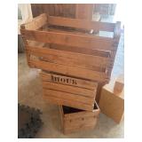 3 Wooden Crates 3 Wooden Crates