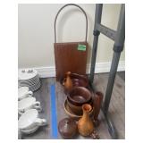 Don Diller Oak and Walnut Bowls, Vases Don Diller Oak and Walnut Bowls, Vases