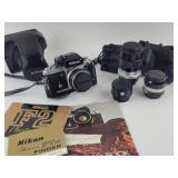 Nikon FTN With Extra Lenes Nikon FTN With Extra Lenes