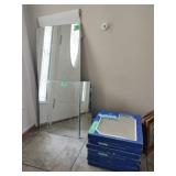 7 Boxes 12 x 12 Mirror Tiles, 3 Mirrors 7 Boxes 12 x 12 Mirror Tiles, 3 Mirrors
