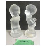 2 Fenton Figurines 2 Fenton Figurines