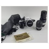 Nikon F With Extra Nikkor Lens Nikon F With Extra Nikkor Lens