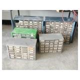 5 Nut & Bolt Organizers, with hardware 5 Nut & Bolt Organizers, with hardware