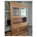 Oak China Cabinet Oak China Cabinet