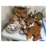 Shells, Brass, Wood Carvings Shells, Brass, Wood Carvings