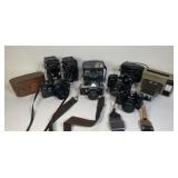 Vintage Camera Equipment, Canon, Pentax, Nikon