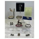 Costum Jewelry, Pewter Helping Hand, Watches