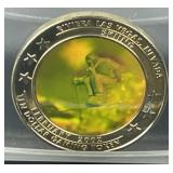 Rivera Skiing 2002 Ten Dollar Gaming Token