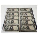 Ten Japanese One Peso, Consecutive Numbers