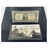 WWII Emergency $1 North African Silver Certificate