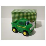 John Deere Peter Pickup Porcelain Coin Bank