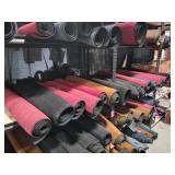 14 Industrial Rugs W/ Rubber Back