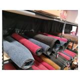14 Industrial Rugs W/ Rubber Back