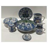 Vintage Handmade Folk Art Pottery M A Hadley