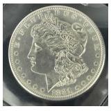 1881 S Morgan Silver Dollar Choice BU