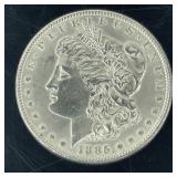 1885 Morgan Silver Dollar Choice BU