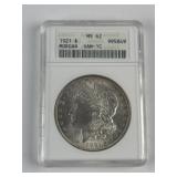 1921 Morgan VAM-1C HOT 50  ANACS Soapbox MS-62