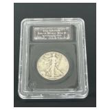 1945 Walking Liberty Silver Half Dollar