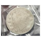 Barber or Victory Nickels 1900 & 1899