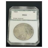 1923 Peace Dollar, MS63
