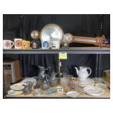 Howard Miller Barometer, Silver Plated Set